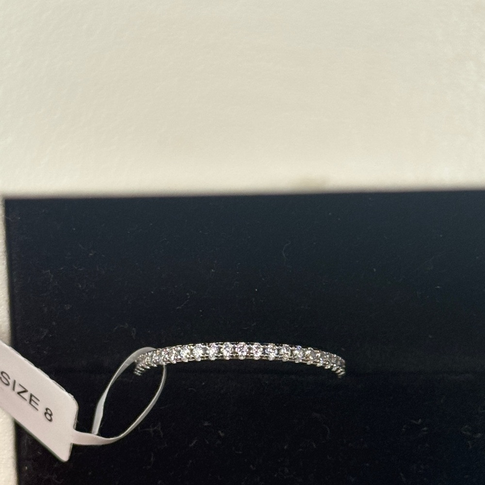 NWT Maxine Jewelry Silver Rings / Size 8 / S925 - Picture 8 of 10